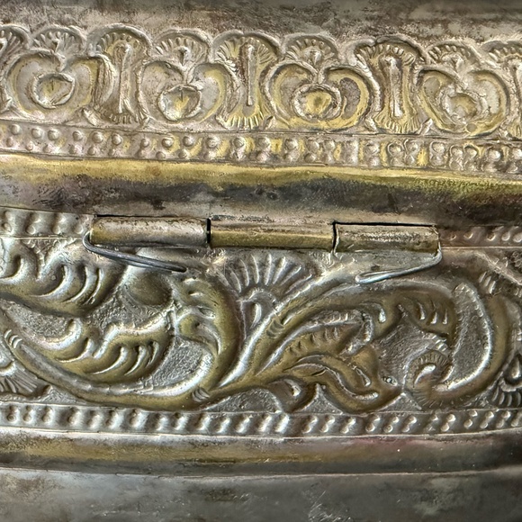 ARTISTIC Brass Pillow Clutch - Picture 10 of 13